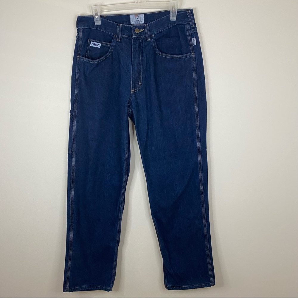 Tyndale Men’s Broken In Relaxed Fit Flame Resistant Jeans F290T Size W32 L32